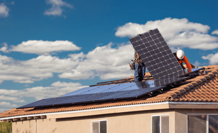 génération de leads panneaux solaires toit maison