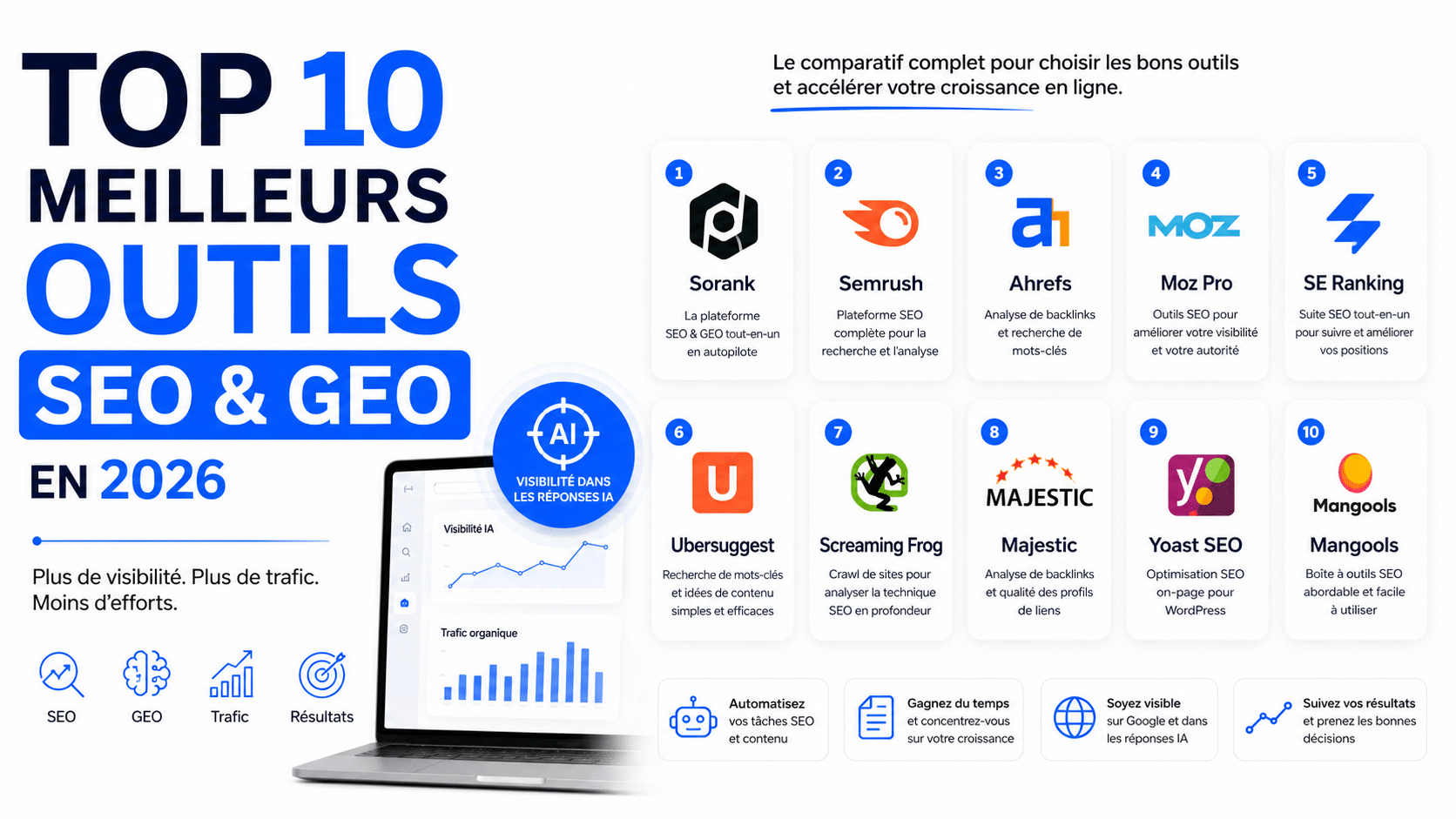 meilleurs outils SEO et GEO